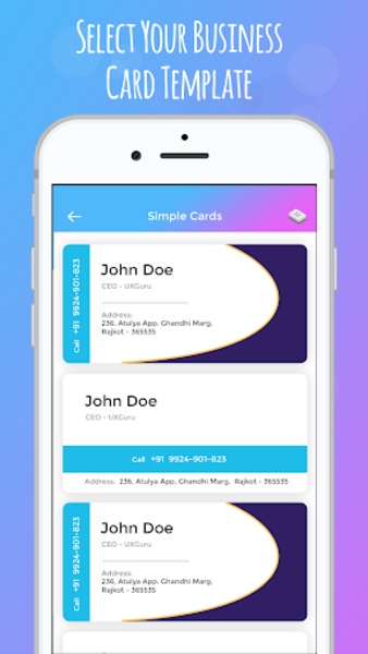iBusiness Card Maker - Preview 4