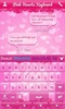 Pink Hearts Keyboard screenshot 3