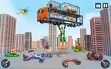 Turtle Super Robot Car Transform Shooting Game screenshot 4