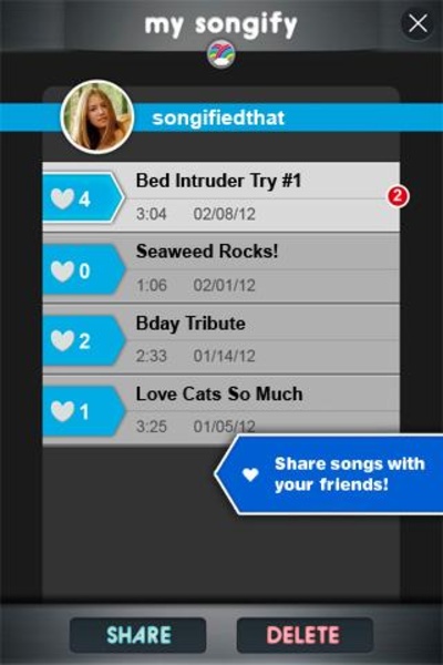 Songify - Preview 2