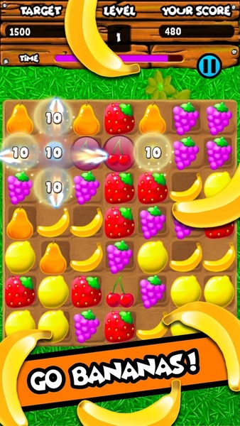 Fruity Gardens - Fruit Link Puzzle Game - Preview 6