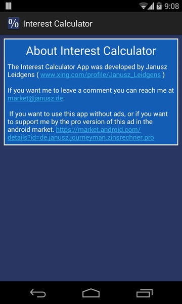Interest Calculator - Preview 1