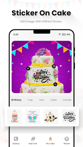 Name Photo On Birthday Cake - Preview 5