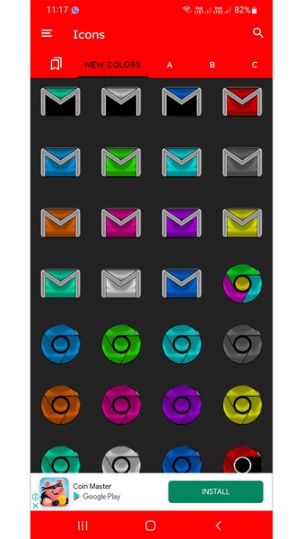 Colorful Nbg Icon Pack Free - Preview 4