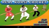 Real Kursi Cricket screenshot 4