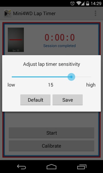 Mini4WD Lap Timer - Preview 1