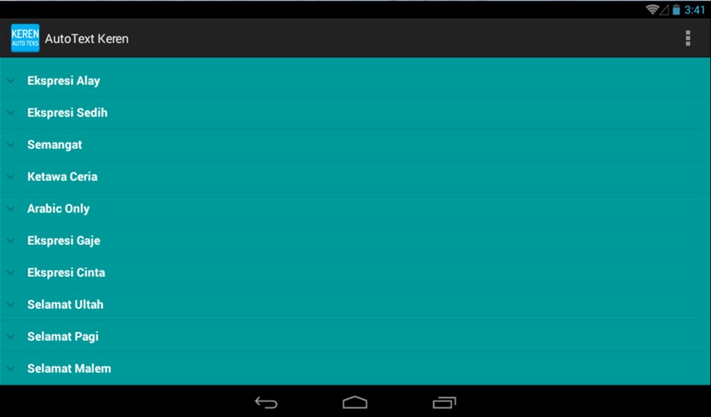 AutoText Keren - Preview 4