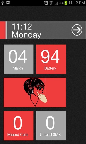 Red Theme Go Locker Theme - Preview 3