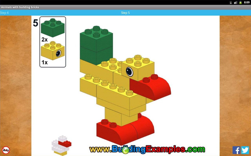 Animals with building bricks - Preview 4