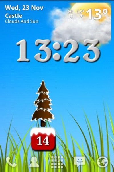 Christmas Battery Widget - Preview 1