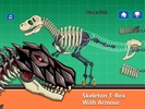 T-Rex Dinosaur Fossils Robot screenshot 4