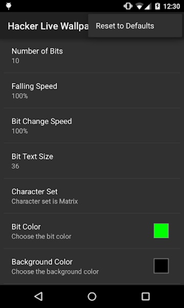 Hacker Live Wallpaper - Preview 3