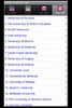 Universities screenshot 1