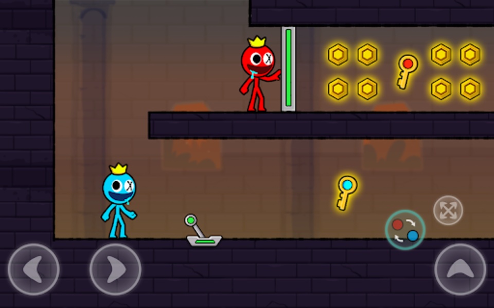 Red and Blue Stickman 2 - Preview 8