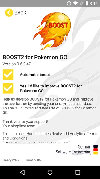 BOOST for Pokemon GO - Preview 3