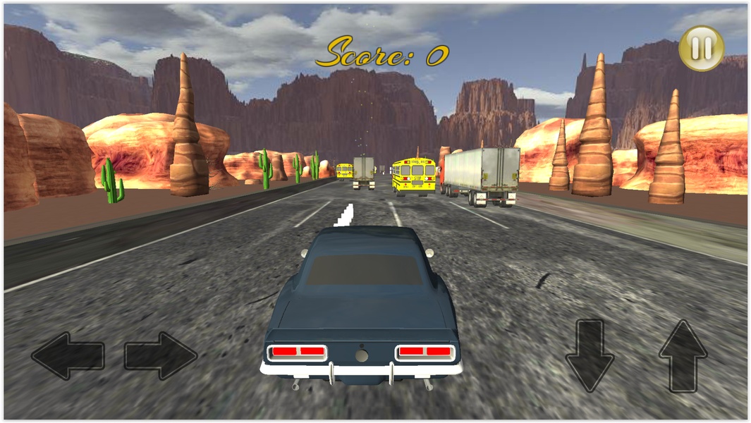 American Muscle Cars Traffic Racing - Preview 2