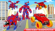 Rhino Robot Car Transformation screenshot 2