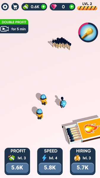 Matches Craft - Idle Game - Preview 4