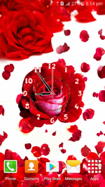 Rose Flower Clock - Preview 7