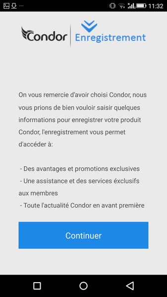 Condor Signup - Preview 4