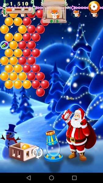 Bubble Shooter 3D Santa Claus - Preview 2