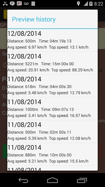Jogging Tracker - Preview 2