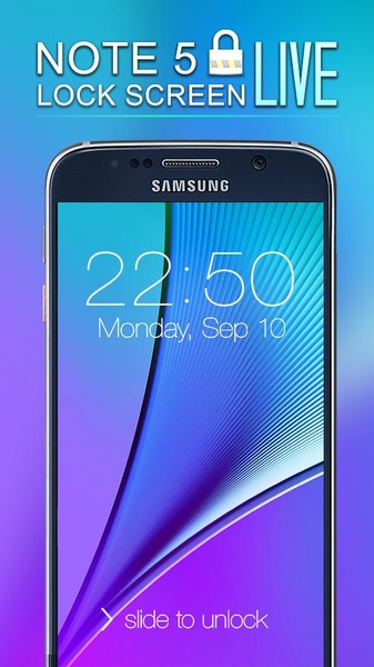 Note5 Lock Screen - Preview 4