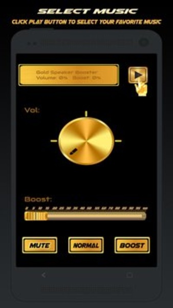 Gold Speaker Booster - Preview 1