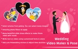 Wedding Video Maker screenshot 1