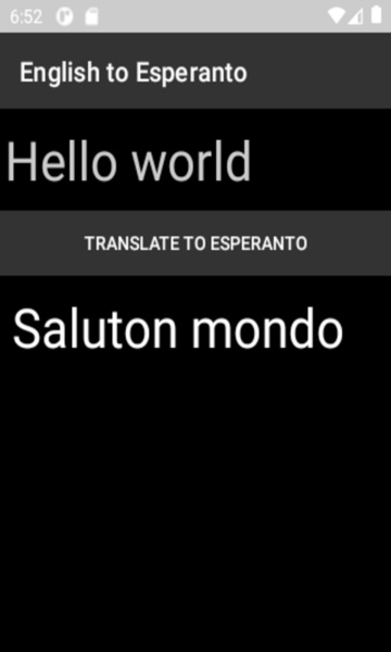 English to Esperanto Translator - Preview 4
