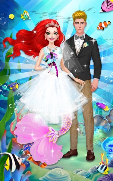 mermaid wedding dress up games Mermaid Secrets 44-Brides Perfect Weddings Game by JoyPlus