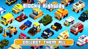 Blocky Highway screenshot 1