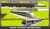 Bullet Train Subway Station 3D screenshot 5