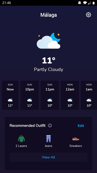 DINA: Personalized Weather - Preview 3