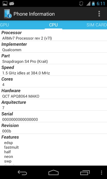 Phone Information - Preview 3
