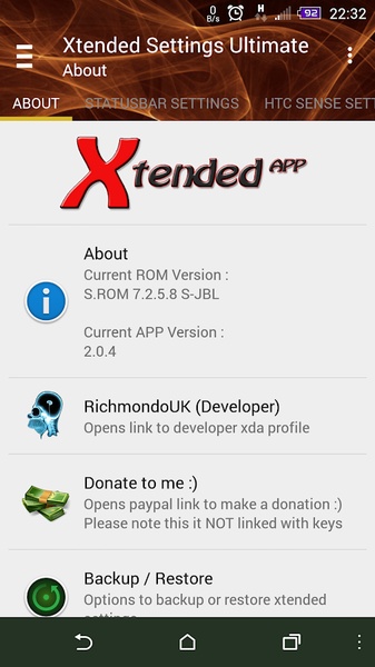 Xtended Settings - Preview 9