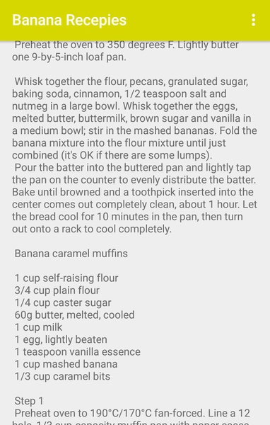 Banana Recepies - Preview 1