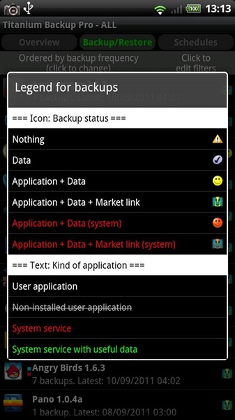 Titanium Backup Root - Preview 4