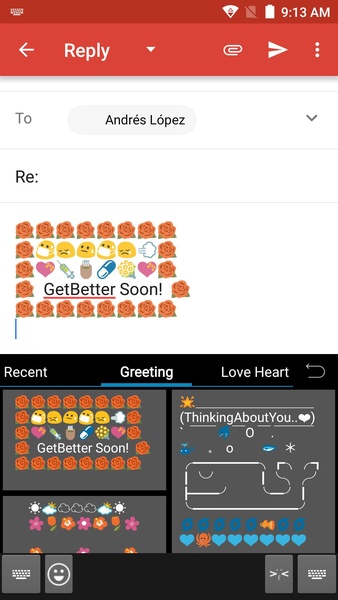 Emoji Keyboard - Dict,Emoji - Preview 4