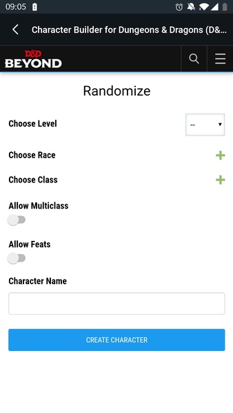 D&D Beyond Player Tools - Preview 2