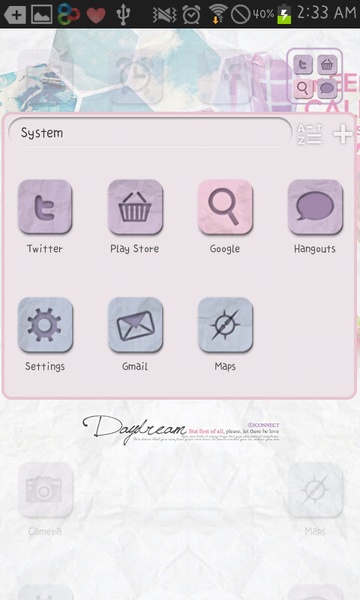 Daydream Go Launcher EX - Preview 2