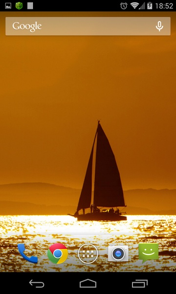 Sunset Scrolling Live Wallpaper - Preview 5