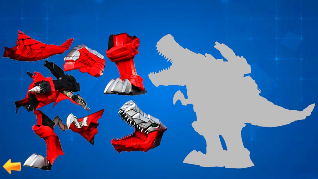 Fury Ranger Dino Robot Zord Puzzle - Preview 6