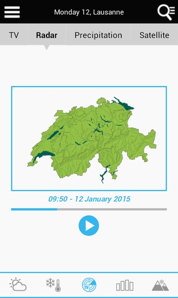 Weather for Switzerland - Preview 2