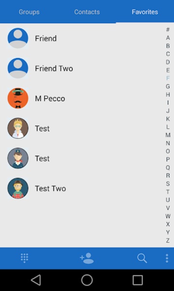 ExDialer Blue Theme - Preview 3
