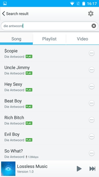 Lossless Music - Preview 4