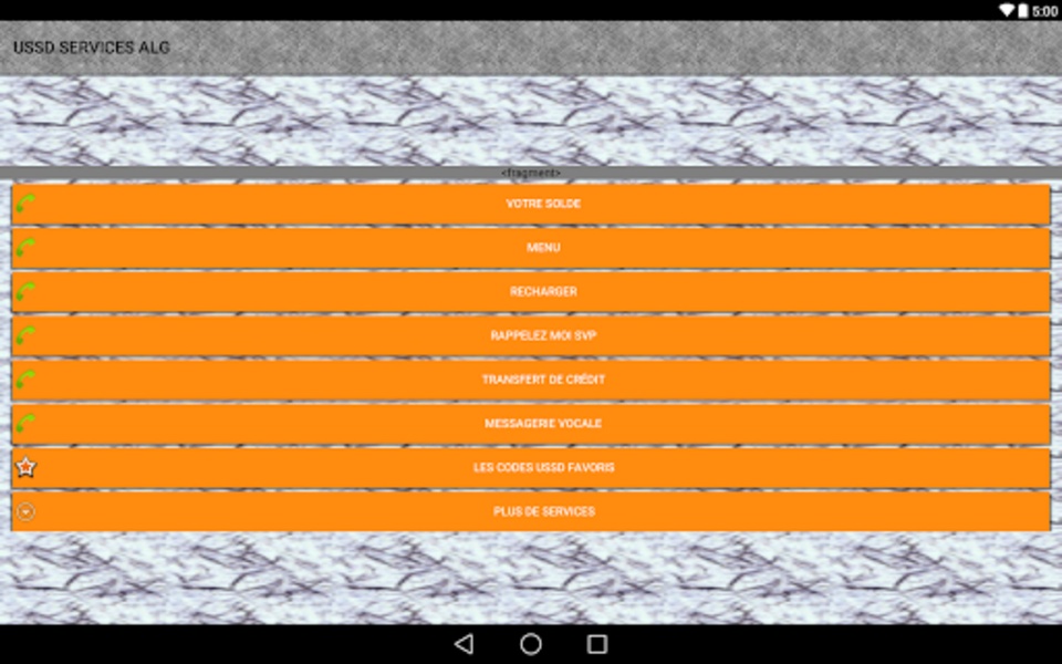 USSD SERVICES ALG - Preview 2