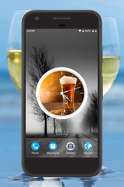 Glass Clock Live Wallpaper - Preview 1