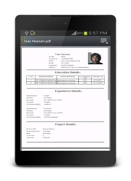 Resume Maker - Preview 7