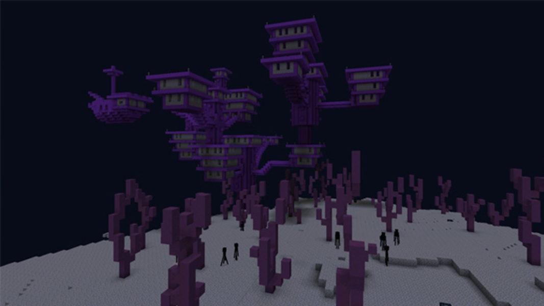 End city map for MCPE - Preview 4